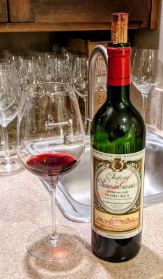 This Margaux AOC is still running strong