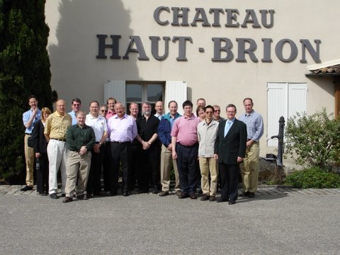 The group at Haut Brion