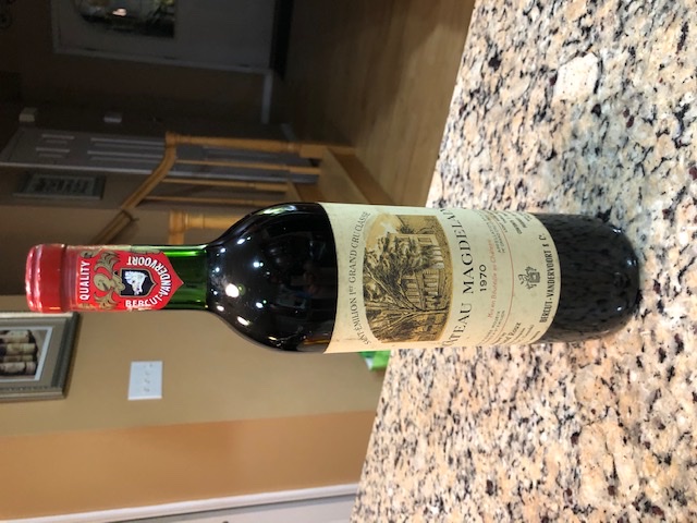 1970 Chateau Magdelaine